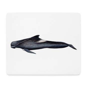 Pilot whale - Pilot whale - Globicephale noir - Mouse Pad (horizontal) - white - Front