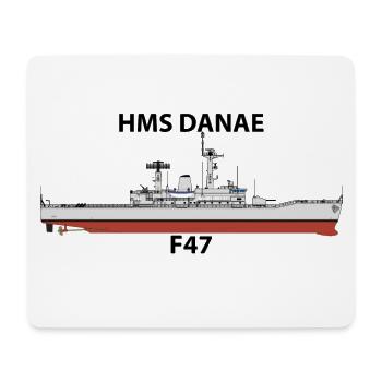 HMS DANAE - LEANDER ORIG - Mousepad (Querformat) - Weiß - Vorne