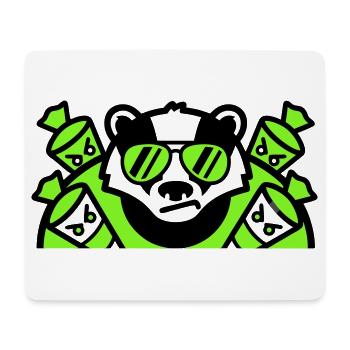 Badger Sugar Cones Logo - Mouse Pad (horizontal) - white - Front