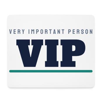 VIP College Lettering - Guest of Honor Team Party - Mouse Pad (horizontal) - white - Front