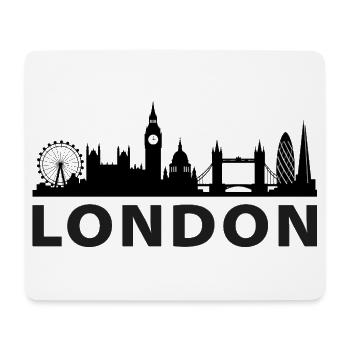 London Skyline - Mouse Pad (horizontal) - white - Front
