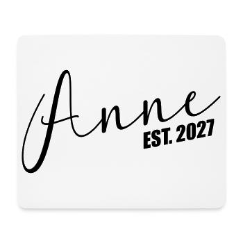 Türkische Mama Anne 2027 - Mousepad (Querformat) - Weiß - Vorne