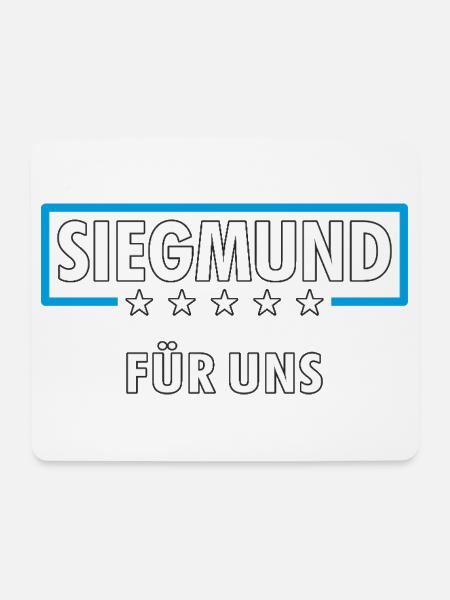 SIEGMUND - Mousepad (Querformat) - Weiß