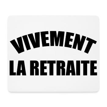 Strongly Retreat! - Mouse Pad (horizontal) - white - Front