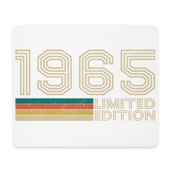 1965 Vintage Rétro Cadeau D'anniversaire - Tapis de souris (format paysage) - blanc - Devant