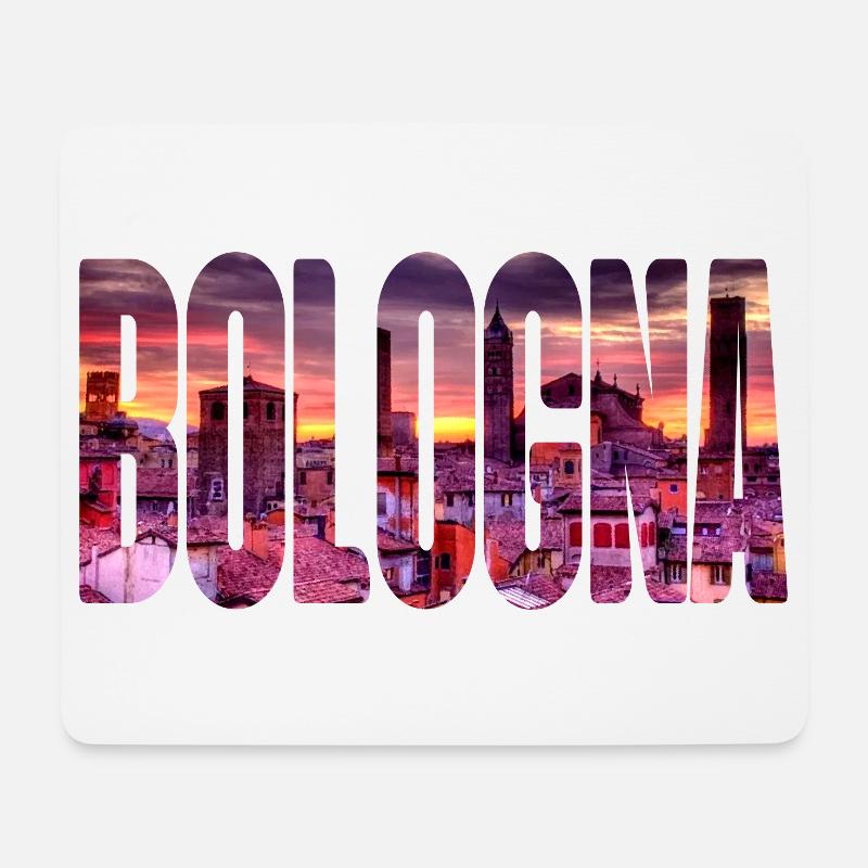 Bologna Sunset - Mouse Pad (horizontal) - white