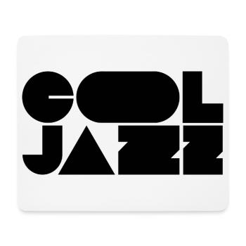 Logo jazz audacieux et cool - Tapis de souris (format paysage) - blanc - Devant