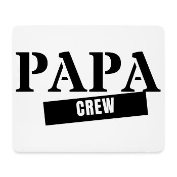 Dad Crew - Father Father's Day Family Matching Look - Mouse Pad (horizontal) - white - Front