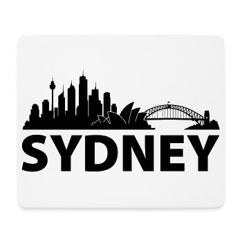 Sydney Skyline - Mousepad (Querformat) - Weiß - Vorne