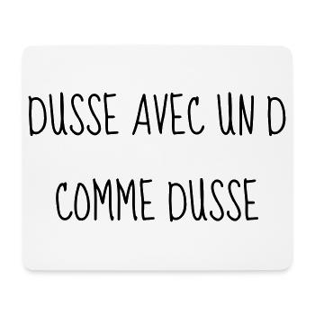 Cinéma / Citation / Série télé / Geek - Tapis de souris (format paysage) - blanc - Devant
