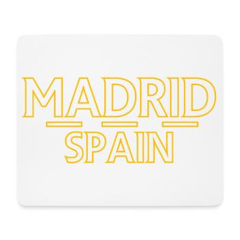 Madrid – Espagne - Tapis de souris (format paysage) - blanc - Devant