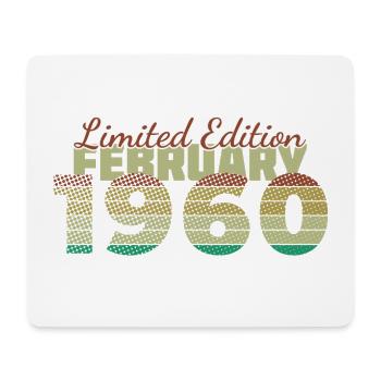 66e anniversaire Édition Limitée (SCR) 02/1960 - Tapis de souris (format paysage) - blanc - Devant
