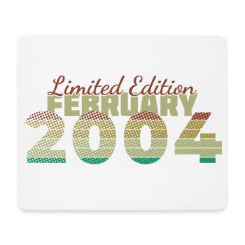 22e anniversaire Édition Limitée (SCR) 02/2004 - Tapis de souris (format paysage) - blanc - Devant