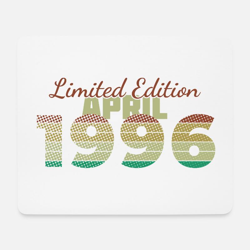 30. Geburtstag Limited Edition (SCR) 04/1996 - Mousepad (Querformat) - Weiß