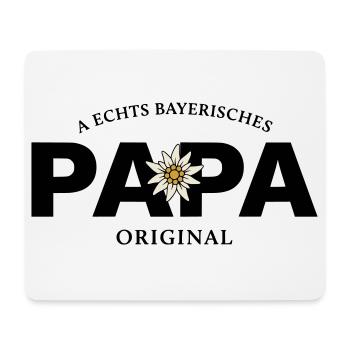 Bayerisches Original - Papa - Mousepad (Querformat) - Weiß - Vorne