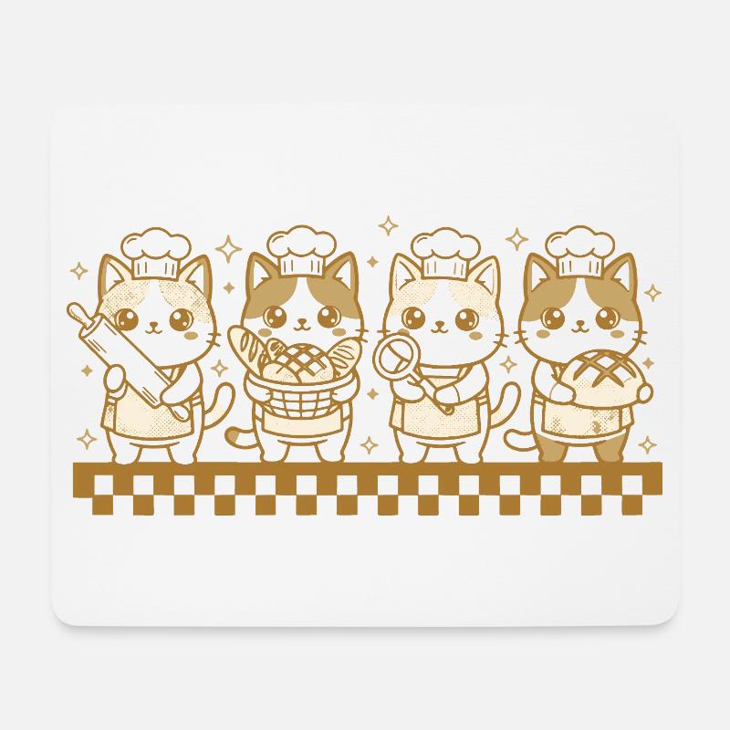 Sourdough Bread Baking Baker Sourdough Starter Era - Mouse Pad (horizontal) - white