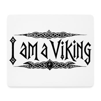 I am a Viking - Sport / Gym - Mouse Pad (horizontal) - white - Front