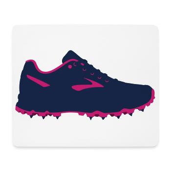 Golf Shoe Sport Graphic - Mouse Pad (horizontal) - white - Front