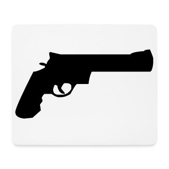 weapon - Mouse Pad (horizontal) - white - Front