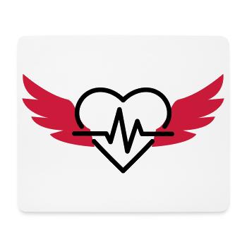Cardiologist Kardiologe Cardiologue Doctor - Mouse Pad (horizontal) - white - Front