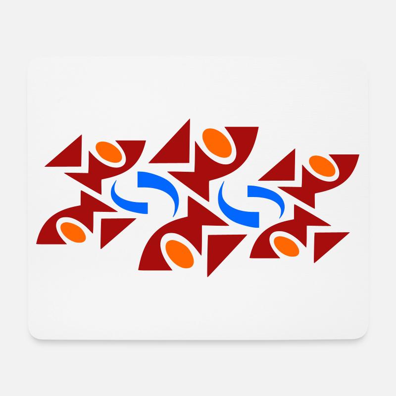 Fisch Design von Cean - Mousepad (Querformat) - Weiß