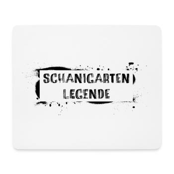 Schanigarten legend – Wien Beisl Gastgarten Kult - Mouse Pad (horizontal) - white - Front