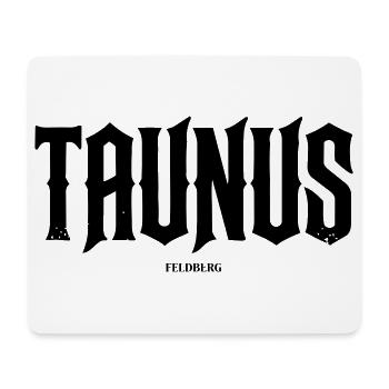 "Taunus - Feldberg" - Mousepad (Querformat) - Weiß - Vorne