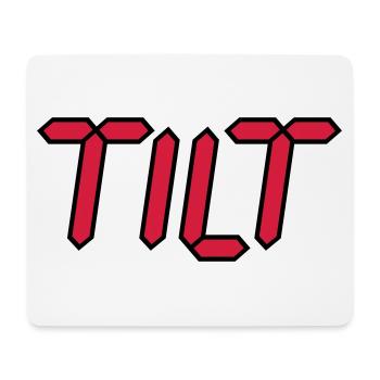 Tilt | durch drehen | durchgeknallt - Tapis de souris (format paysage) - blanc - Devant