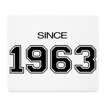 1963 Geburtstagsgeschenk - Mousepad (Querformat) - Weiß - Vorne