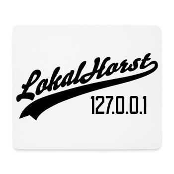Lokal Horst - Mousepad (Querformat) - Weiß - Vorne