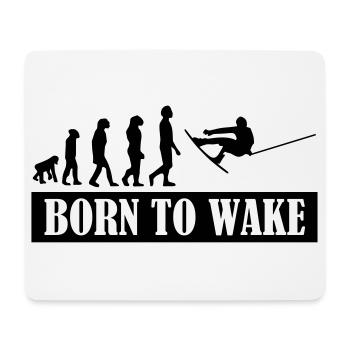 Wakeboard,Shred,Wakeboarder,Wakeboarding,Wake - Mouse Pad (horizontal) - white - Front