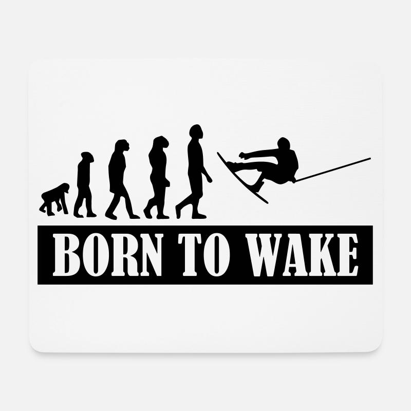 Wakeboard,Shred,Wakeboarder,Wakeboarding,Wake - Mouse Pad (horizontal) - white