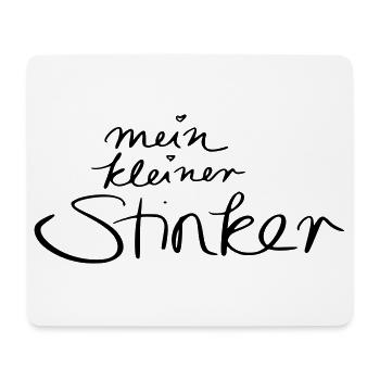 mein kleiner Stinker - Mousepad (Querformat) - Weiß - Vorne