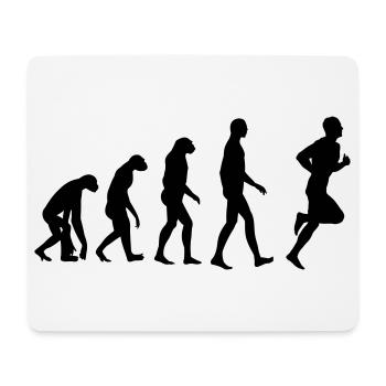 Course à Pied / Running / Jogging / Coureur - Tapis de souris (format paysage) - blanc - Devant