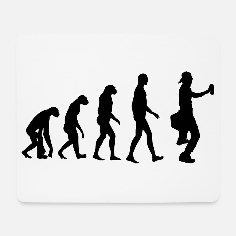 Graffiti / Tag / Writer / Street Art / Graff - Mouse Pad (horizontal) - white