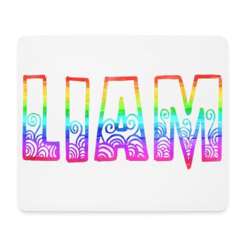 arc-en-ciel liam rs - Tapis de souris (format paysage) - blanc - Devant
