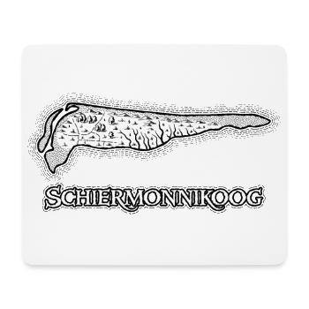 Schiermonnikoog | Antique map | Treasure map - Mouse Pad (horizontal) - white - Front