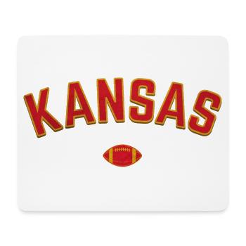 Kansas Football Arch - Mouse Pad (horizontal) - white - Front