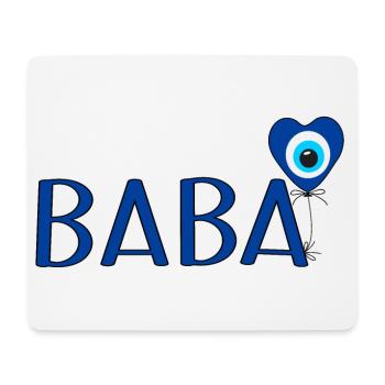 Baba mit Nazar Luftballon - Mousepad (Querformat) - Weiß - Vorne