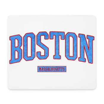 Boston Stadt Pride Emblem - Mousepad (Querformat) - Weiß - Vorne