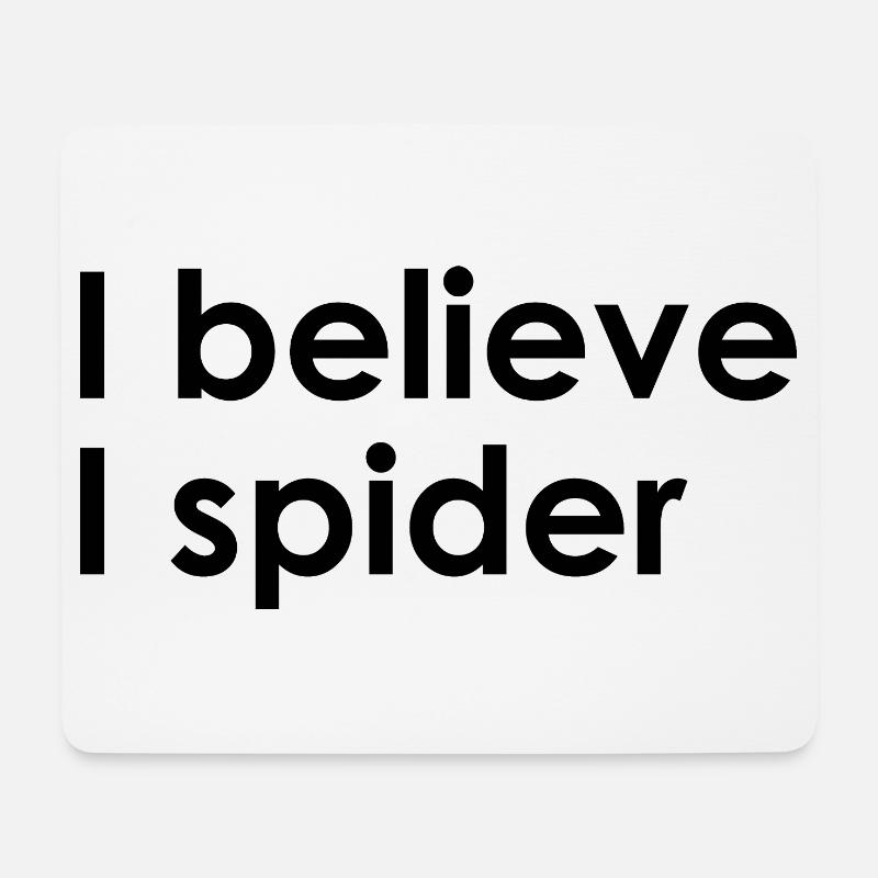 Ich glaub ich spinn - Mousepad (Querformat) - Weiß
