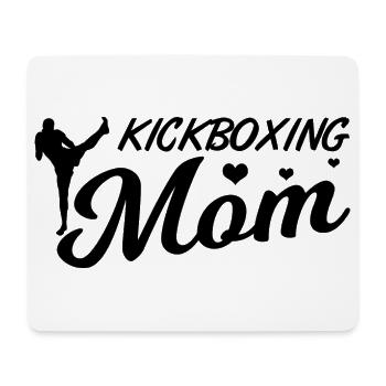 Kickboxer Mom - Mouse Pad (horizontal) - white - Front