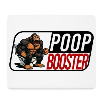 Kaffee Toiletten Booster – Bereit fürs Gym - Mousepad (Querformat) - Weiß - Vorne