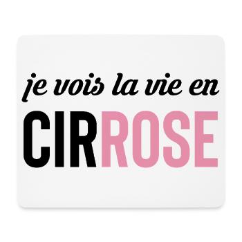 I see life in cirrosis - Mouse Pad (horizontal) - white - Front