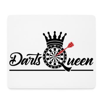 Darts Queen - Mouse Pad (horizontal) - white - Front