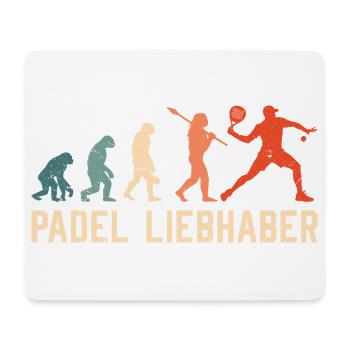 PADEL LOVERS Padel Hobby Padel Sports Funny - Mouse Pad (horizontal) - white - Front