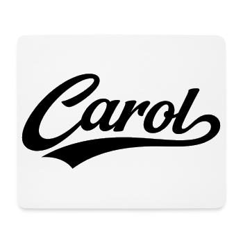 Carol name first last family gifts  - Mouse Pad (horizontal) - white - Front
