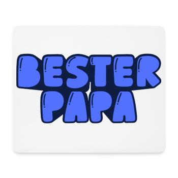 Bester Papa - Mousepad (Querformat) - Weiß - Vorne