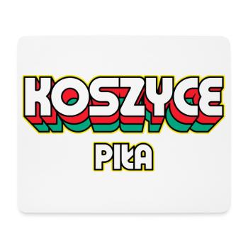 Košice Piła. Name des Retro-Bezirks - Mousepad (Querformat) - Weiß - Vorne