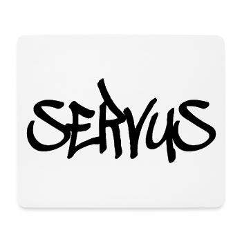 Servus (Tagster) - Mouse Pad (horizontal) - white - Front